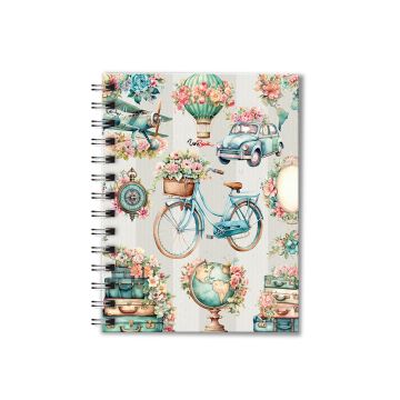 Unibook A6 Hard cover 80 Sheets Spiral book - 02