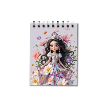 Unibook A7 Hard cover 80 Sheets Spiral book - 06