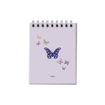A7 Hard Cover Top Spiral Note Book Unibook Design A7-04