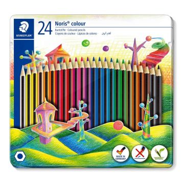 Staedtler Noris Colour Colouring Pencil set of 24