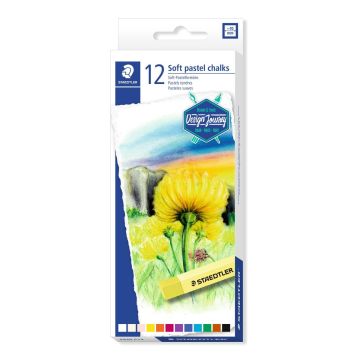 Staedtler 2430 Soft pastel chalk Set of 12