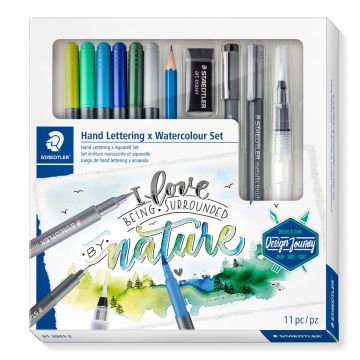 Staedtler DJ Hand Lettering + Watercolor Set