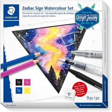Staedtler DJ Zodiac Sign Watercolor Set