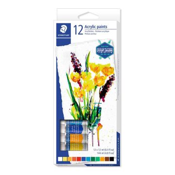 Staedtler - Coloring Acrylic Tubes Set of 12
