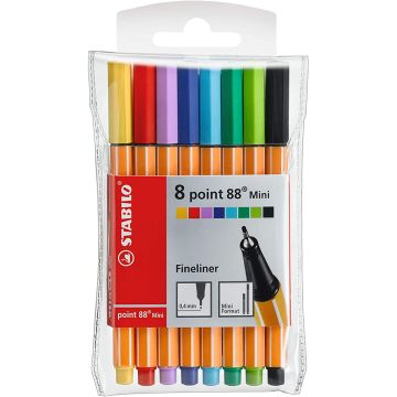 Stabilo Point 88 Mini Set of 8