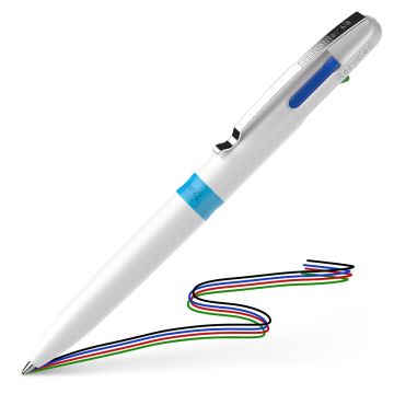 Ball Pen Take 4 White 138049