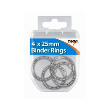 Binding Rings 4" 25mm - TIGER
