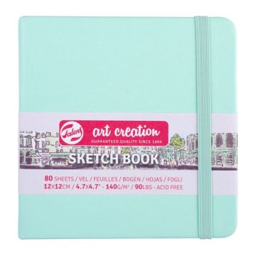 Talens Art Creation Sketch Books, Fresh Mint - 4.7" x 4.7"
