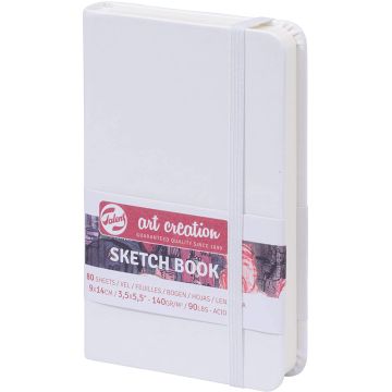 Talens Art Creation Sketch Books, White 9x14 cm 140g 80 Sheets