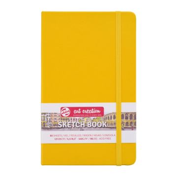 Talens Art Creation Sketch Books, Yellow - 5.1" x 8.3"