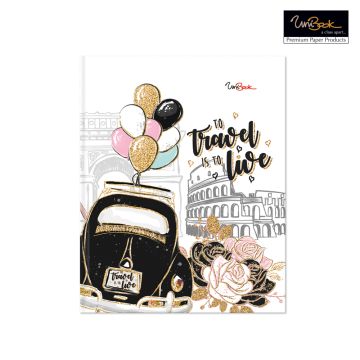 Hard Cover 2Q Exercise Book 9x7 UniBook - N2