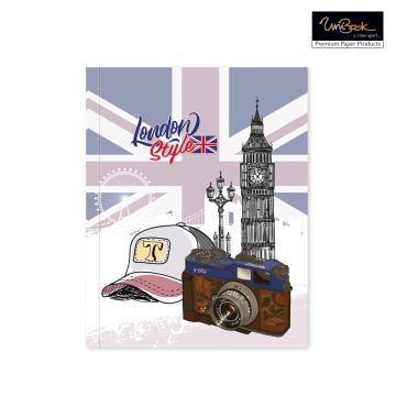 Exercise Book 100S Flexi Cover 9x7 UniBook - FX05