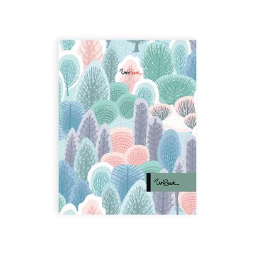 دفاتر التمارين مع غلاف مرن - 9 × 7 - UniBook FX6