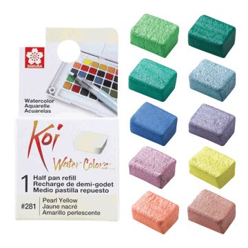Sakura Koi Water Colours Refill - Pearl Shades