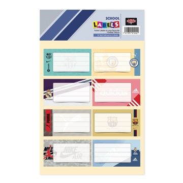 Name Label 2 sheets 16 Labels - 11