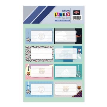 Name Label 2 sheets 16 Labels - 12