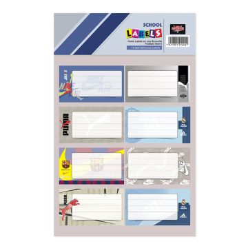 Name Label 2 sheets 16 Labels - 13