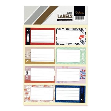 Name Label 2 sheets 16 Labels - 15