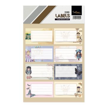 Name Label 2 sheets 16 Labels - 17