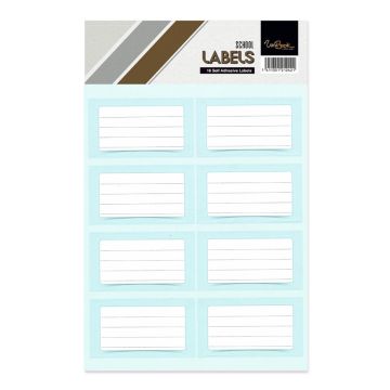Name Label 2 sheets 16 Labels - 19