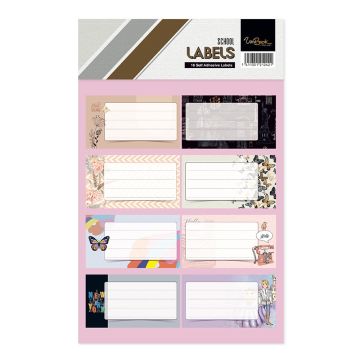 Name Label 2 sheets 16 Labels - 2