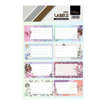Name Label 2 sheets 16 Labels - 5