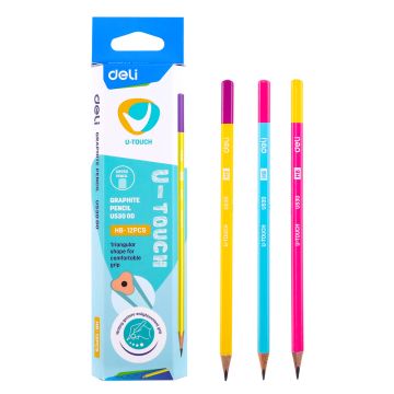 U-Touch HB Graphite Pencils Pack of 12 Deli - U53000