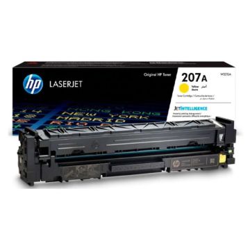 HP 207A LaserJet Toner Cartridge - Yellow | W2212A