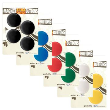 Magnet Button 40mm Set of 4 - Write Best