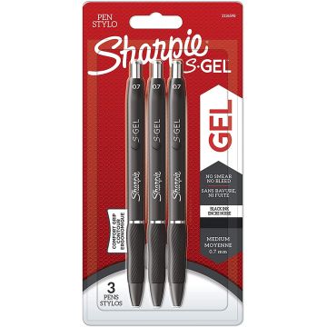Sharpie S-Gel Pens 0.7mm Black