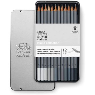 Winsor & Newton Studio Collection Graphite Set of 12