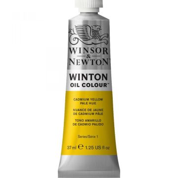Winton Oil Colors, Cadmium Yellow Pale Hue 37ml