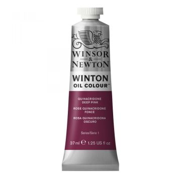 Winton Oil Colors, Quinacridone Deep Pink 37ml