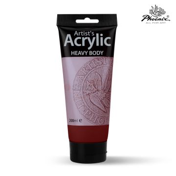 Acrylic Color 200ml 315 Crimson  - Phoenix