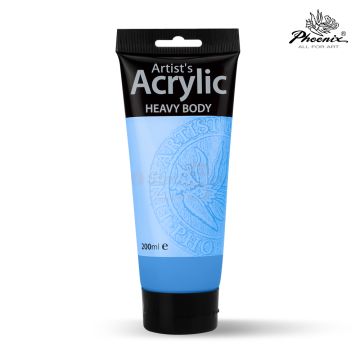 Acrylic Color 200ml 447 Sky Blue  - Phoenix