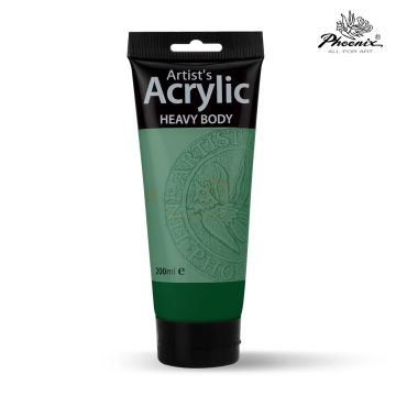 Acrylic Color 200ml 538 Permt Green  - Phoenix