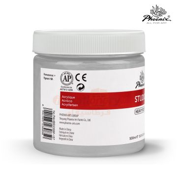 Acrylic Color 500ml 120 Silver - Phoenix