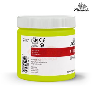 Acrylic Color 500ml 152 Florescent Yellow - Phoenix