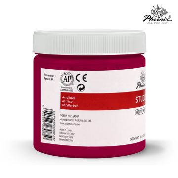 Acrylic Color 500ml 315 Crimson - Phoenix