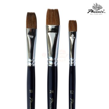 Artist brush set 3pc phoenix - 6616S43