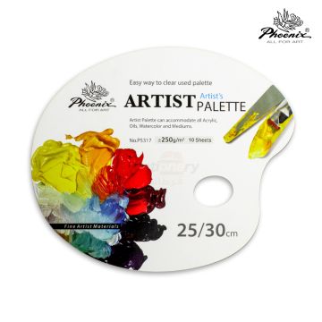 Disposable paper palette 250gsm 25x30cm P5317