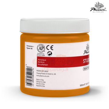 Acrylic Colour 500ml 676 Yellow Ocher Phoenix