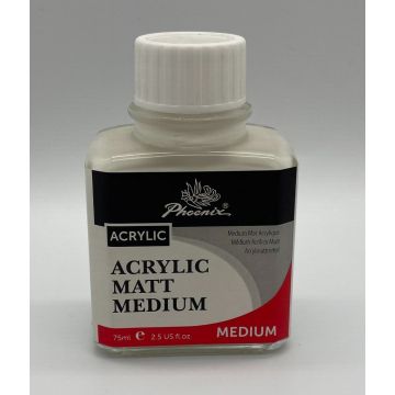 Acrylic Mat Medium PAMM 75ml Phoenix - PAMM75