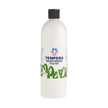 Tempera Poster Colour 500ml White - 102