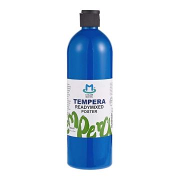 Tempera Poster Colour 500ml Cerulean Blue - 455