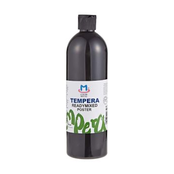 Tempera Poster Colour 500ml Black - 793